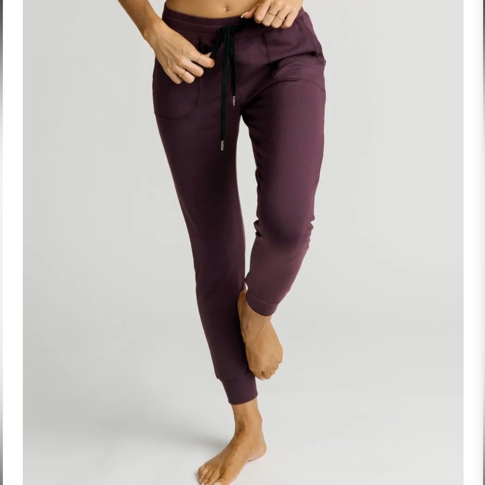 Zyia Plum Unwind Joggers